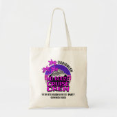 GEEN ALCOHOL TOER CREW Meidenavondfeestje Tote Bag (Voorkant)