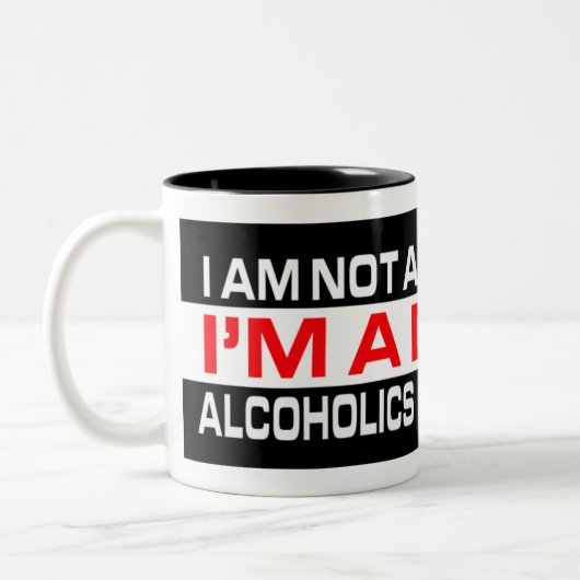 Geen alcoholhoudende Mok (Links)