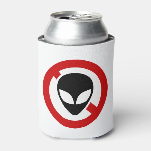 GEEN ALIENS BLIKJESKOELER (Blikje Voorkant)