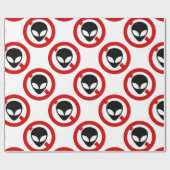 GEEN ALIENS CADEAUPAPIER (Vlak)