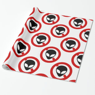 GEEN ALIENS CADEAUPAPIER