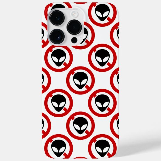 GEEN ALIENS Case-Mate iPhone CASE (Achterkant)