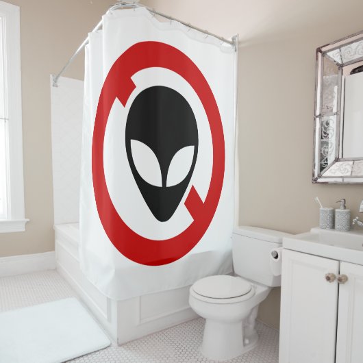 GEEN ALIENS DOUCHEGORDIJN (In situ)