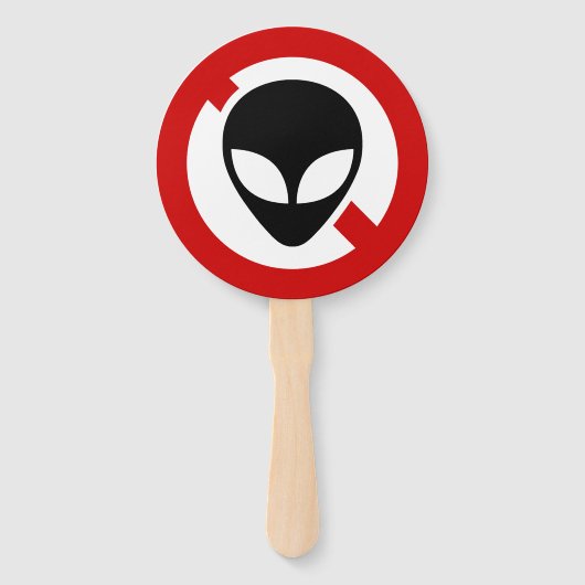 GEEN ALIENS HANDWAAIER (Voorkant)