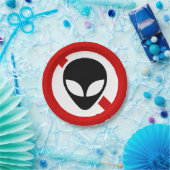 GEEN ALIENS PAPIEREN BORDJE (Feest)