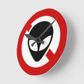 GEEN ALIENS RONDE KLOK (Hoek)