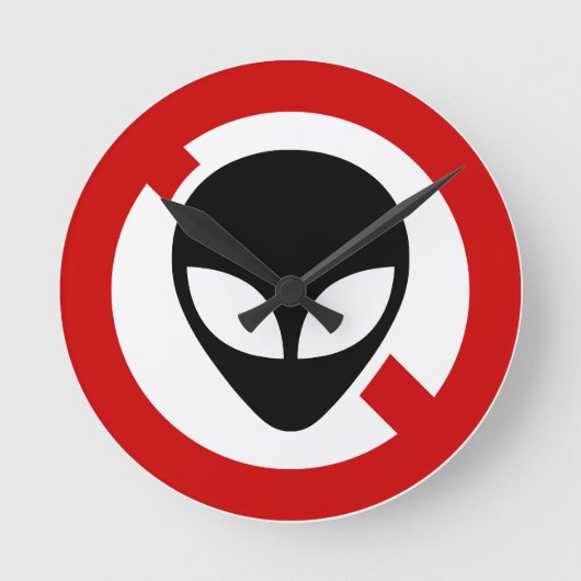 GEEN ALIENS RONDE KLOK (Voorkant)