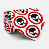 GEEN ALIENS STROPDAS (Opgerold)