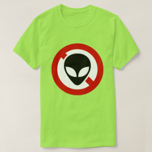 GEEN ALIENS T-SHIRT