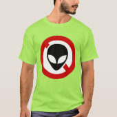 GEEN ALIENS T-SHIRT (Voorkant)