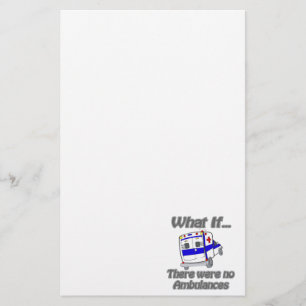 Geen ambulances briefpapier