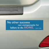 Geen ander Succes kan compenseren Bumpersticker (Op auto)