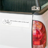 Geen andere cycloest op de weg! bumpersticker (Op Truck)