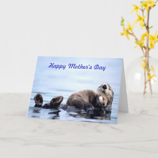 Geen andere moeder doet een Moederdag-kaart Kaart (Gele Bloem)