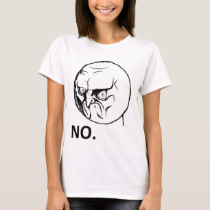 Geen Angry Rage Face Rageface Meme Comic T-shirt