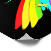 GEEN ANGST ALLEEN GELOOF GEPERSONALISEERDE GYMNAST POSTER (Hoek)