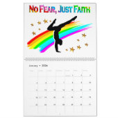 GEEN ANGST, ALLEEN GELOOF GYMNASTIEK KALENDER (Jan 2026)