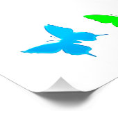 GEEN ANGST ALLEEN MAAR GELOOF DANSERES DROMEN PERFECT POSTER (Hoek)