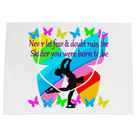 GEEN ANGST ALLEEN MAAR GELOOF FIGUUR SCHAATSEN VLI GROOT CADEAUZAKJE (Voorkant)