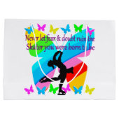 GEEN ANGST ALLEEN MAAR GELOOF FIGUUR SCHAATSEN VLI GROOT CADEAUZAKJE (Achterkant)