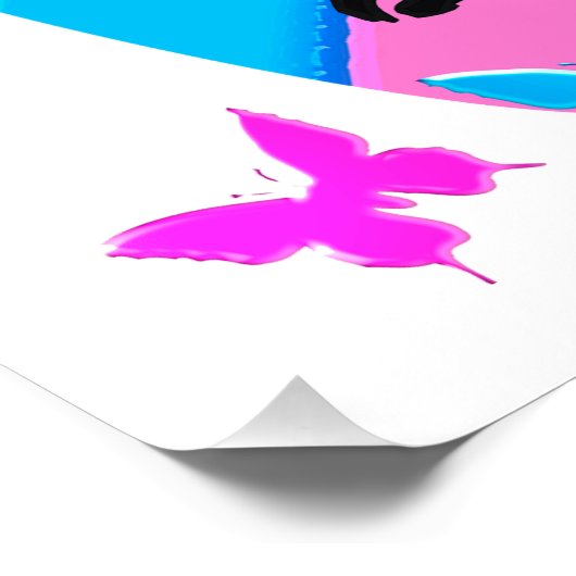 GEEN ANGST ALLEEN MAAR GELOOF FIGUUR SCHAATSEN VLI POSTER (Hoek)