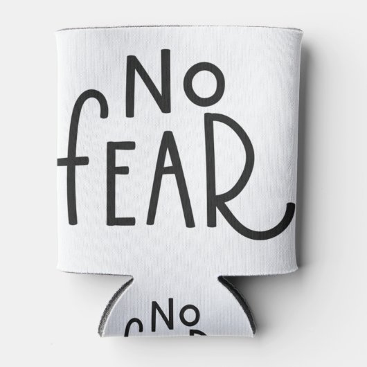 geen angst blikjeskoeler (Voorkant)