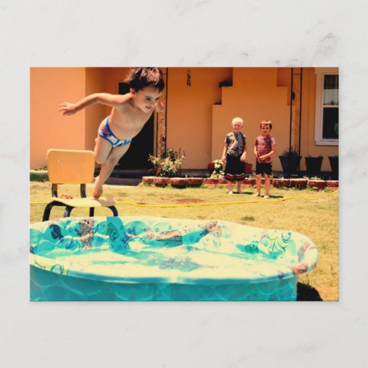 Geen angst briefkaart (Voorkant)