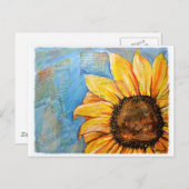 Geen angst briefkaart (Voorkant / Achterkant)