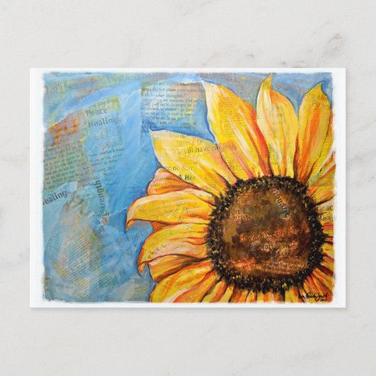 Geen angst briefkaart (Voorkant)