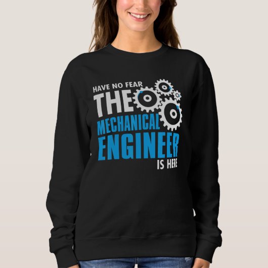 Geen angst dat de machinist hier is trui (Voorkant)