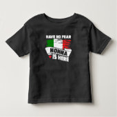 Geen angst dat nonna hier is? kinder shirts (Voorkant)