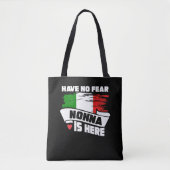 Geen angst dat nonna hier is? tote bag (Voorkant)