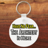 Geen angst, de architect is hier sleutelhanger (Voorkant)