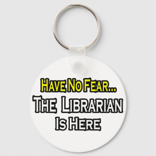 Geen angst, de librarian is er sleutelhanger