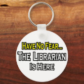 Geen angst, de librarian is er sleutelhanger (Voorkant)