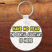 Geen angst, de tandarts is hier sleutelhanger (Voorkant)