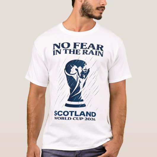 Geen Angst in de Regen T-shirt (Voorkant)