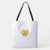 Geen Angst in Liefde Tote Bag (Achterkant)