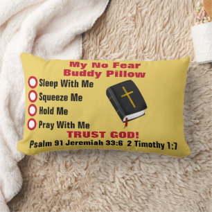 Geen angst - Lumbar Pillow 13 x 21 inch Kussen