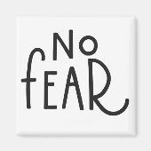 geen angst magneet (Voorkant)