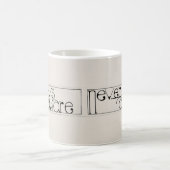 Geen angst mantra koffiemok (Center)