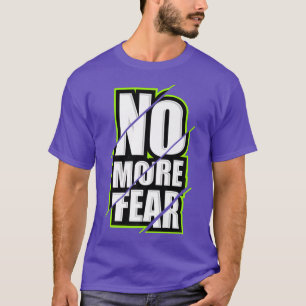 Geen angst meer voor Gym Motivation Workout Quote T-shirt