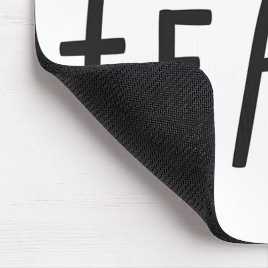 geen angst muismat (Hoek)