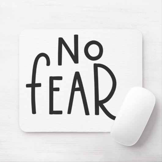 geen angst muismat (Met muis)