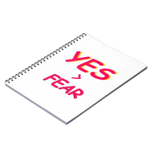 Geen angst Notitieboek (Linkerzijde)