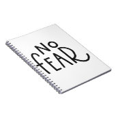 geen angst notitieboek (Rechterzijde)