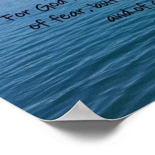 Geen angst poster (Hoek)