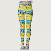 Geen angst Puffin-Leggings Leggings (Voorkant)