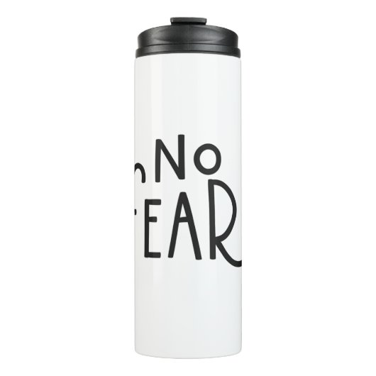 geen angst thermosbeker (Voorkant)