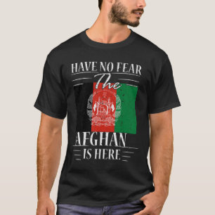 Geen angst voor de Afghaan. T-shirt